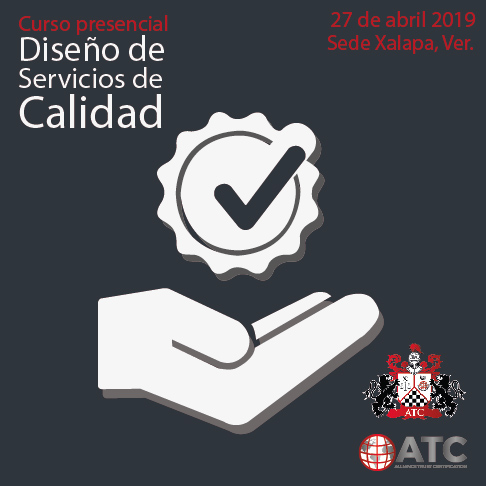 Curso presencial: Diseño de Servicios de Calidad